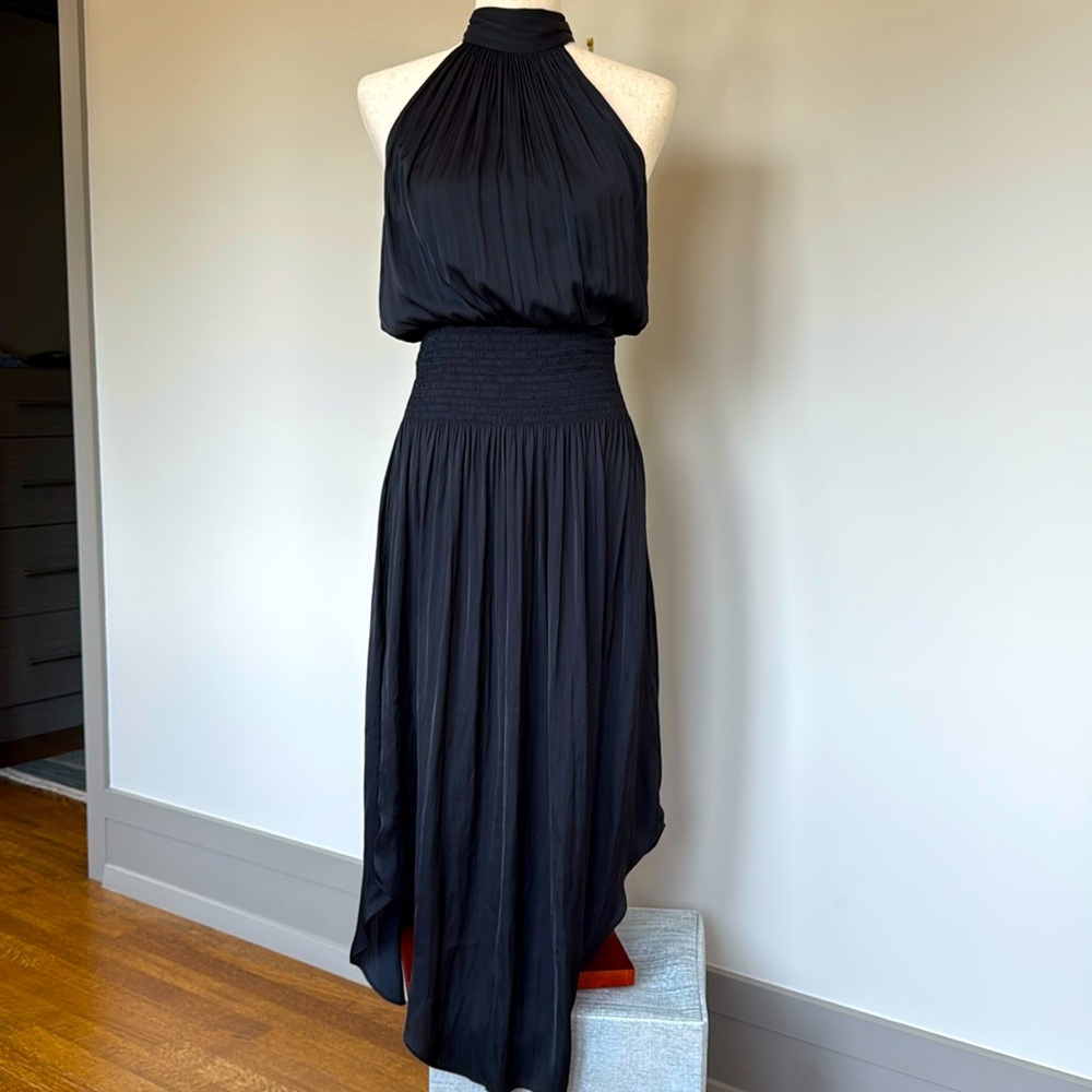 Ramy Brook Elegant Black High Low Dress